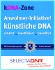 SDNA-Warnschld ''kDNA Zone - Anwohnerinitiative! - Knstliche DNA'' -  mit Logo Polizei Bremen - (Mae H 600 x B 400 mm)